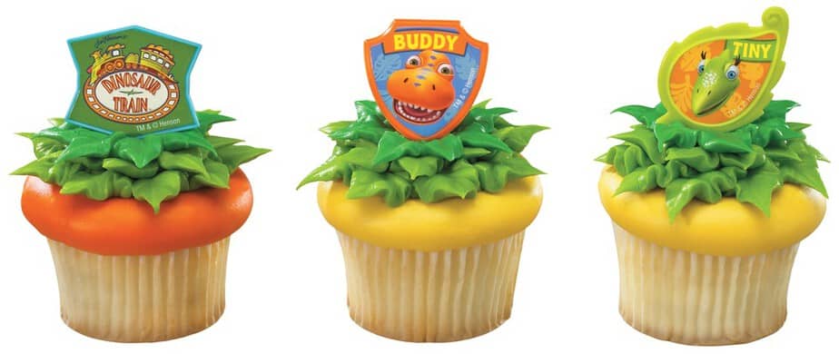 Dinosaur Train Cake Decorating Set And Cupcake Rings Giveaway