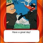 happy birthday looney tunes card