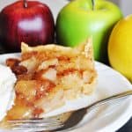 apple caramel pie