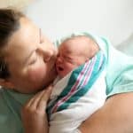 me with baby