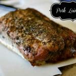 pork loin roast recipe