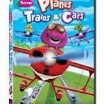 barney planes, trains and cars