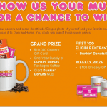 dunkin donuts mug up promotion
