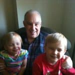dad with kids