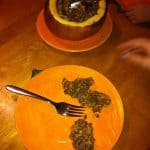 dinner in a pumpkin