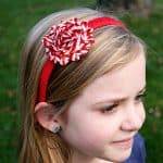 candy cane headband the bowtique