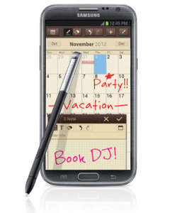 samsung galaxy note II
