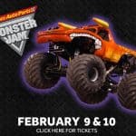 Advanced Auto Monster Jam family 4 pack ticket giveaway