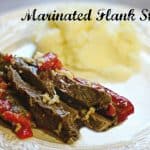 marinated-flank steak