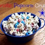 fourth of july popcorn crunch memorial day