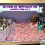 goodnites bed mats are discreet #betternights
