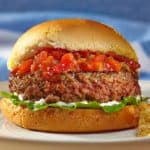 juicy salsa burger