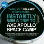 walmart axe space camp