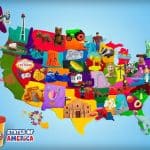 play-doh states of america