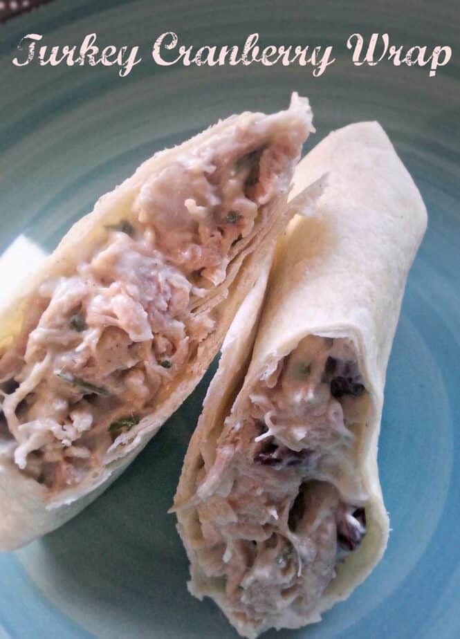 Turkey Cranberry Wrap Recipe