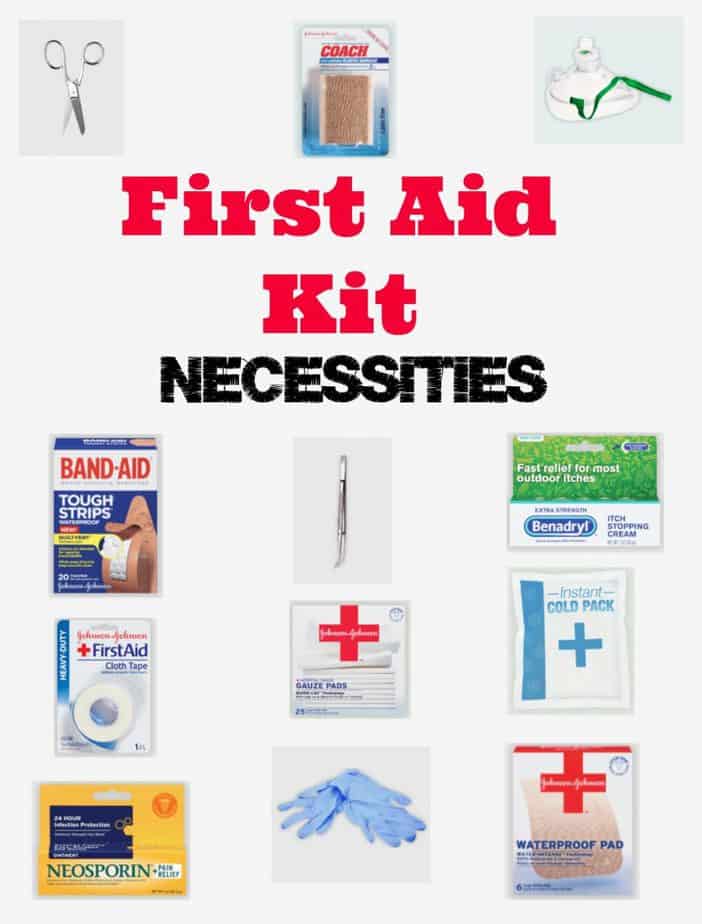 First Aid Kit Necessities (with savings) Moms4JNJConsumer