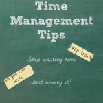 time management tips