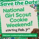 girl scout cookie weekend