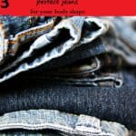 perfect jeans for your body shape