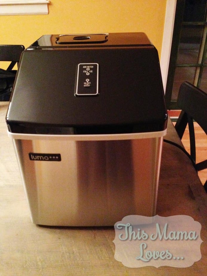 Portable Ice Maker is Great for Camping