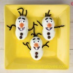 Olaf Nutter Butter Cookies Frozen Movie