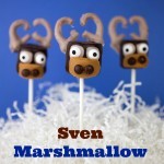 Sven Marshmallow pops