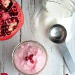 pomegranate sugar scrub homemade recipe