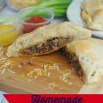 homemade hot pockets label