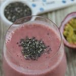 Strawberry Passionfruit Chia Smoothie