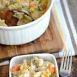 chicken quinoa CASSEROLE LABEL
