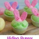 Hiding Bunny Cupcakes- This Mama Loves