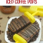 Double Chocolate Mocha Iced Coffee Pops- This Mama Loves