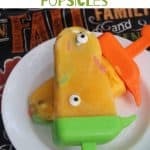 Creepy Screamsicle Halloween Popsicles - This Mama Loves