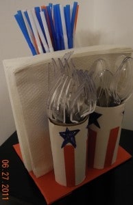 Kids Frugal Fun: Patriotic Napkin & Utensil Holder