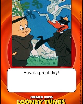 The Looney Tunes Scene & Sound Machine APP: The Digital Card