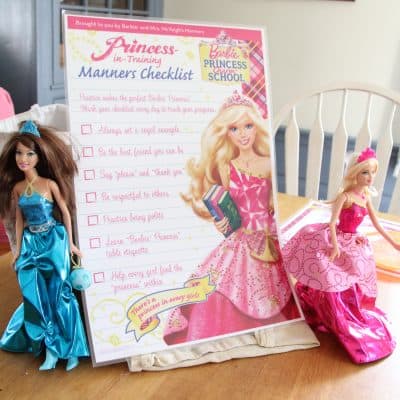 We went to Barbie Princess (and Prince) Charm School- and loved it!