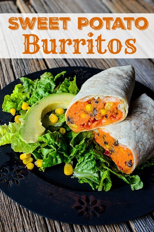 Sweet potato burrito recipe- This Mama Loves