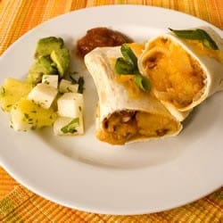 all recipes sweet potato burrito