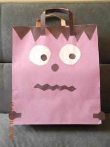 Kids Frugal Fun: Frankenstein Treat Bag