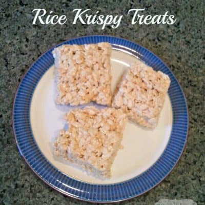 Salted Brown Butter Rice Krispy Treats