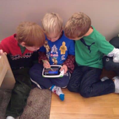 LeapFrog’s LeapPad and Tag Reader (We had another party!)