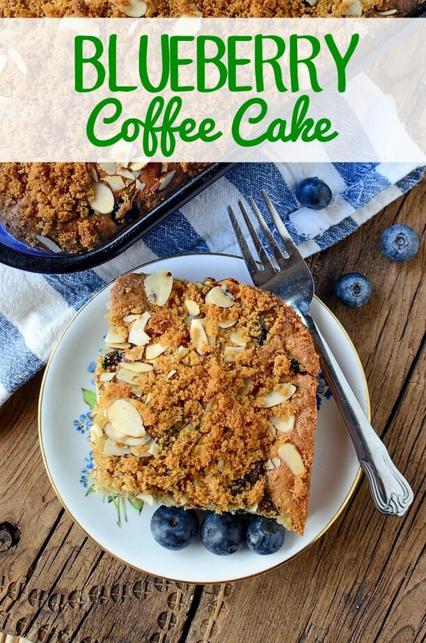 Blueberry Coffee Cake Recipe- This Mama Loves