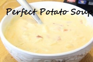 Perfect Potato Soup For A Winter Day {Weight Watchers Friendly}