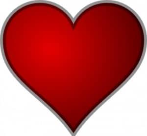 heart valentines day