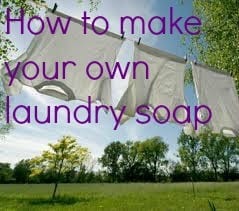 Homemade Laundry Soap