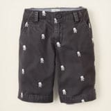 embroidered shorts