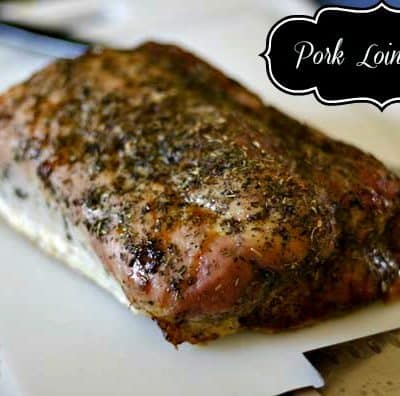 What’s For Dinner Tonight?  Pork Loin Roast