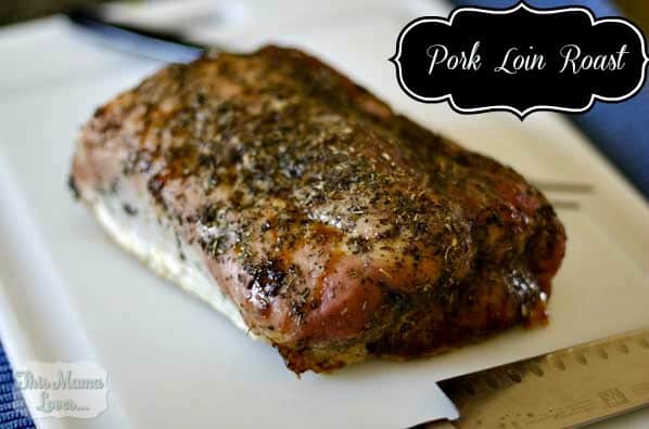 pork loin roast recipe