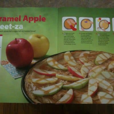 Caramel Apple Sweet-za  Dessert Pizza Recipe