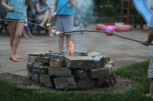 smores with friends